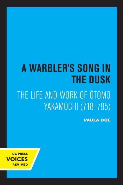 Book cover of: Warbler's Song in the Dusk. By: Paula Doe