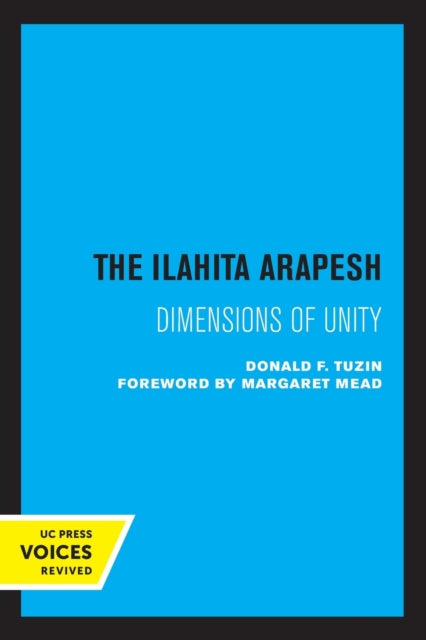 Book cover of: Ilahita Arapesh. By: Donald F. Tuzin