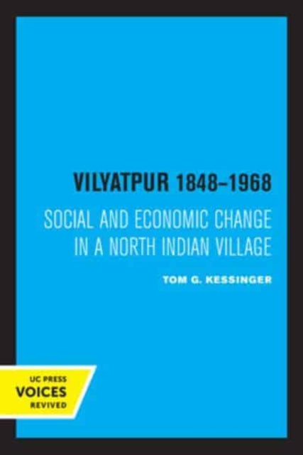 Book cover of: Vilyatpur 1848-1968. By: Tom G. Kessinger