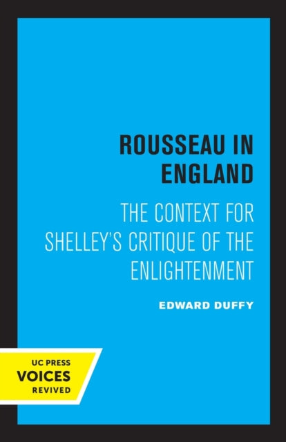 Book cover of: Rousseau in England. By: Edward Duffy