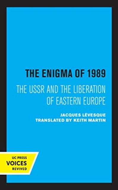 Book cover of: Enigma of 1989. By: Keith Martin