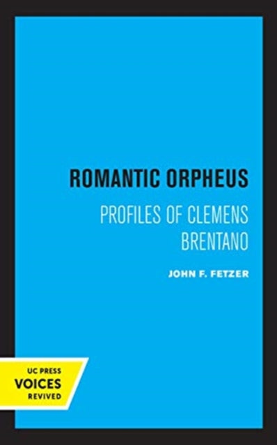 Book cover of: Romantic Orpheus. By: John F. Fetzer