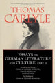 Book cover of: Essays on German Literature and Culture, Part II. By: Chris Ramon Vanden Bossche