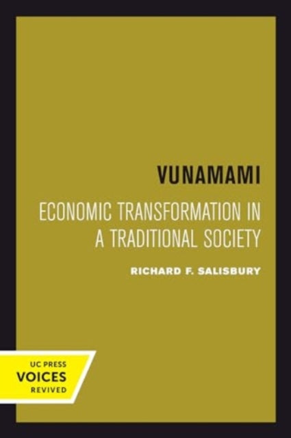 Book cover of: Vunamami. By: Richard F. Salisbury