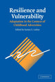 Book cover of: Resilience and Vulnerability. By: Suniya S. Luthar