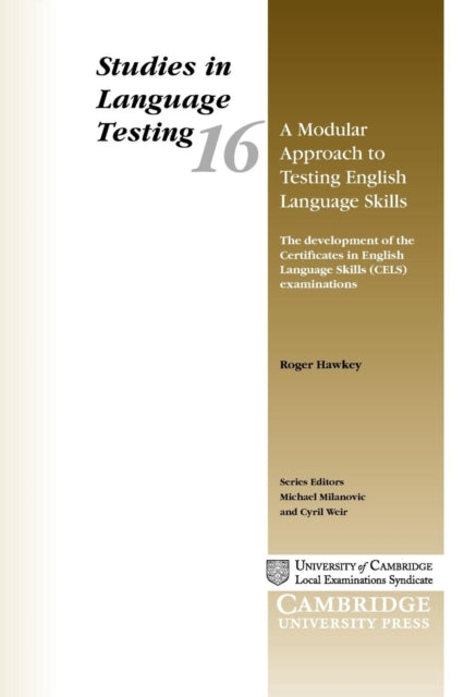 Book cover of: Modular Approach to Testing English Language Skills. By: Hawkey