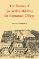 Book cover of: Statutes of Sir Walter Mildmay. By: Walter Mildmay