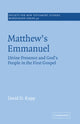Book cover of: Matthew's Emmanuel. By: David D. Kupp