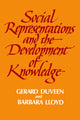 Book cover of: Social Representations and the Development of Knowledge