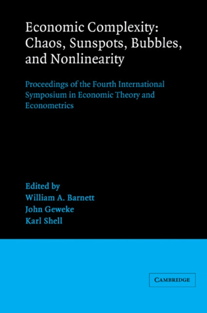 Book cover of: Economic Complexity: Chaos, Sunspots, Bubbles, and Nonlinearity