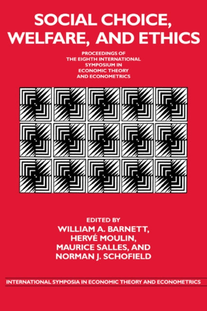 Book cover of: Social Choice, Welfare, and Ethics
