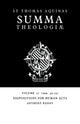Book cover of: Summa Theologiae: Volume 22, Dispositions for Human Acts. By: Thomas Aquinas