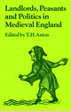 Book cover of: Landlords, Peasants and Politics in Medieval England. By: T. H. Aston