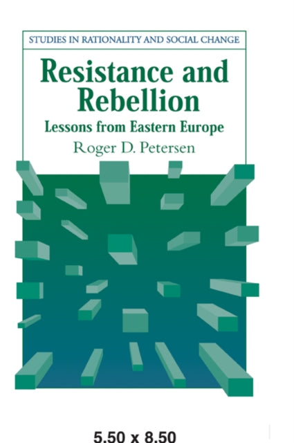 Book cover of: Resistance and Rebellion. By: Roger D. Petersen