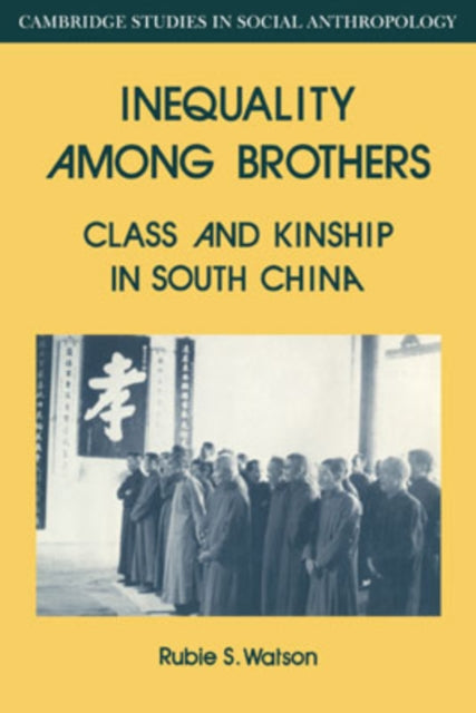 Book cover of: Inequality Among Brothers. By: Rubie S. Watson