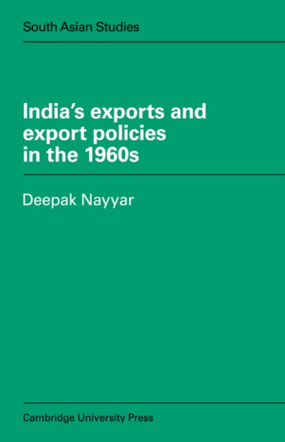 Book cover of: India's Exports and Export Policies in the 1960's