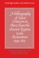 Book cover of: Bibliography of Salon Criticism in Paris from the Ancien Regime to the Restoration, 1699–1827: Volume 1. By: Neil McWilliam