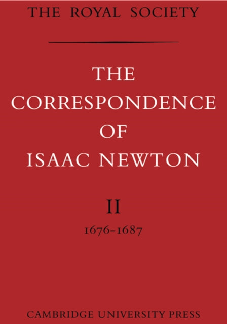 Book cover of: Correspondence of Isaac Newton. By: Isaac Newton