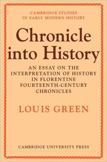 Book cover of: Chronicle Into History. By: Louis Green