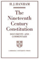 Book cover of: Nineteenth-Century Constitution 1815–1914. By: H. J. Hanham