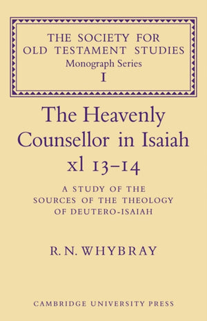 Heavenly Counsellor in Isaiah xl 13-14
