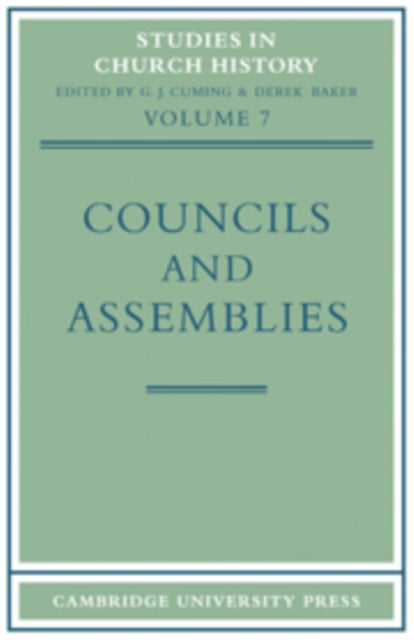 Book cover of: Councils and Assemblies. By: Cuming