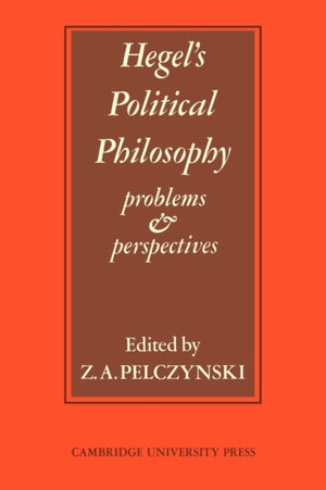 Hegel's Political Philosophy