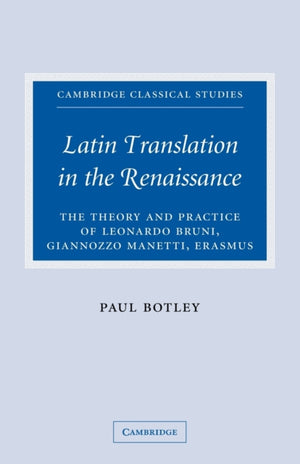 Latin Translation in the Renaissance
