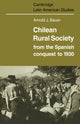 Book cover of: Chilean Rural Society. By: Arnold J. Bauer