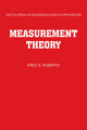 Book cover of: Measurement Theory: Volume 7. By: Fred S. Roberts