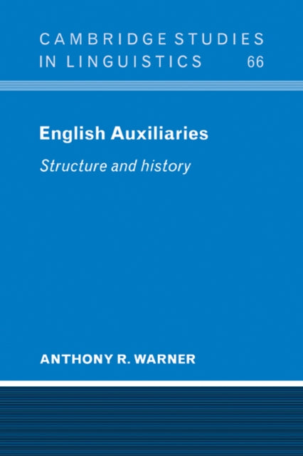 Book cover of: English Auxiliaries. By: Anthony R. Warner