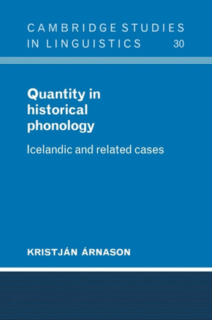 Quantity in Historical Phonology