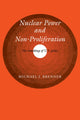 Book cover of: Nuclear Power and Non-Proliferation. By: Michael J. Brenner