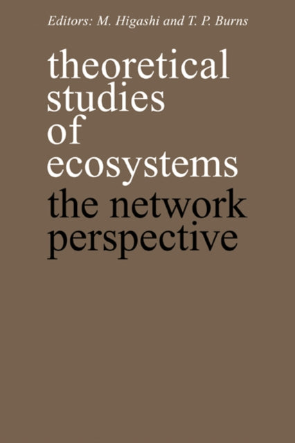 Book cover of: Theoretical Studies of Ecosystems
