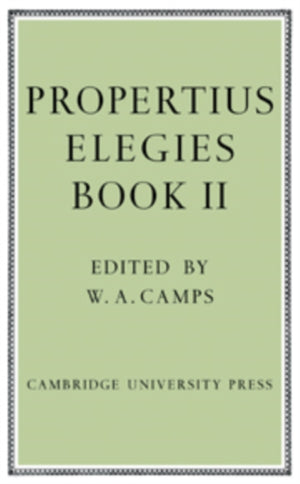 Propertius: Elegies