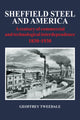 Book cover of: Sheffield Steel and America. By: Geoffrey Tweedale
