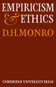 Book cover of: Empiricism and Ethics. By: D. H. Monro