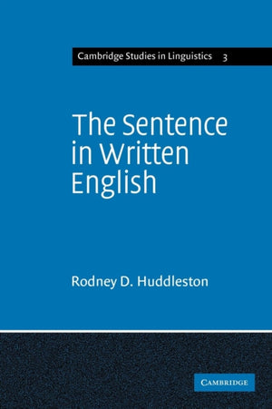 Sentence in Written English