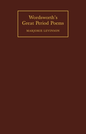 Wordsworth's Great Period Poems