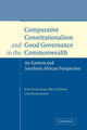 Book cover of: Comparative Constitutionalism and Good Governance in the Commonwealth. By: John Hatchard