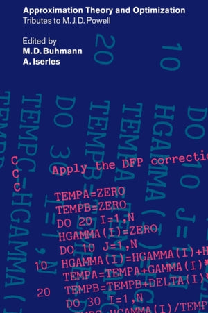 Approximation Theory and Optimization