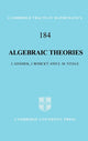 Book cover of: Algebraic Theories. By: Adámek, Jiří ing
