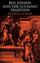 Book cover of: Ben Jonson and the Lucianic Tradition. By: Douglas Duncan