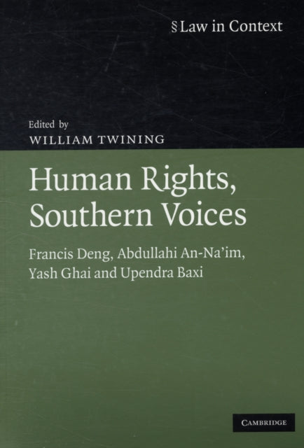 Book cover of: Human Rights, Southern Voices