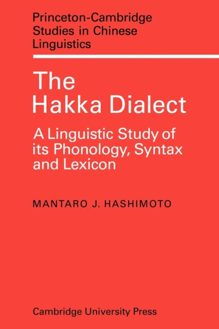Book cover of: Hakka Dialect. By: Mantaro Hashimoto