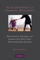 Book cover of: Social Development as Preference Management. By: Rachel Karniol
