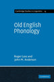 Book cover of: Old English Phonology. By: Roger Lass