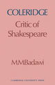 Book cover of: Coleridge. By: Muḥammad Muṣṭafá Badawī
