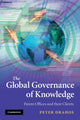 Book cover of: Global Governance of Knowledge. By: Peter Drahos