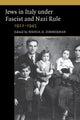 Book cover of: Jews in Italy under Fascist and Nazi Rule, 1922–1945. By: Joshua D. Zimmerman